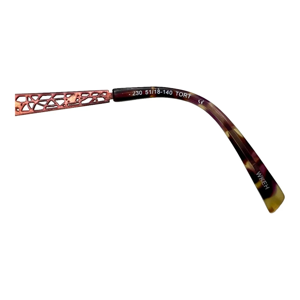 HELIUM Paris Brown Tortoise 4230 Womens Eyeglasses‎ Frame 51-18-140 H3614